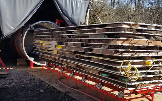 séchoirs sous vide pour bois