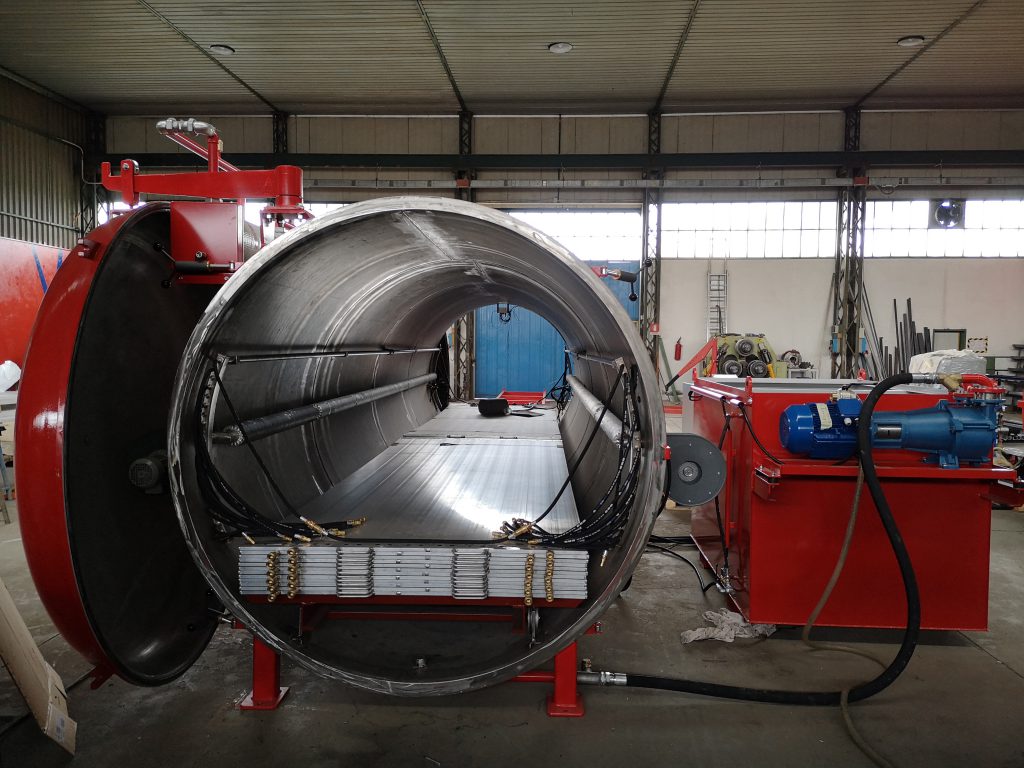 impregnazione del legno in autoclave