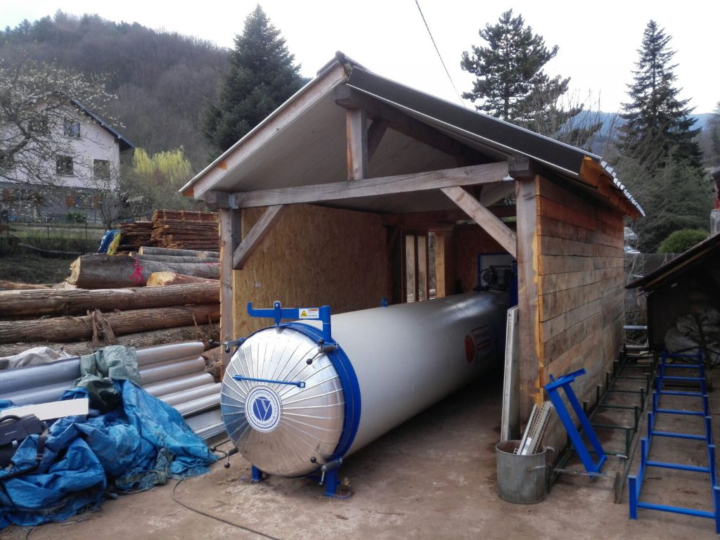 secadores de vacío para la madera