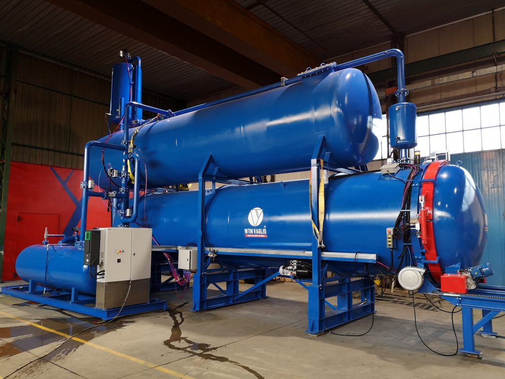 impregnazione del legno in autoclave